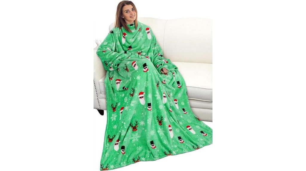 cozy wearable blanket option