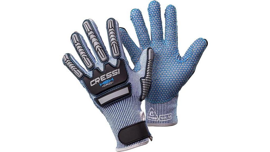 diving gloves with protection