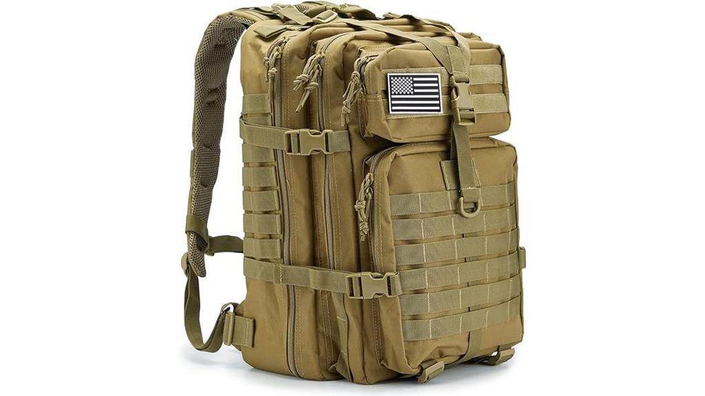 durable military backpack for men