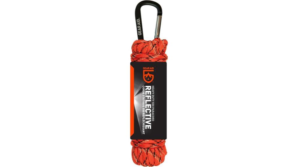 durable paracord with carabiner