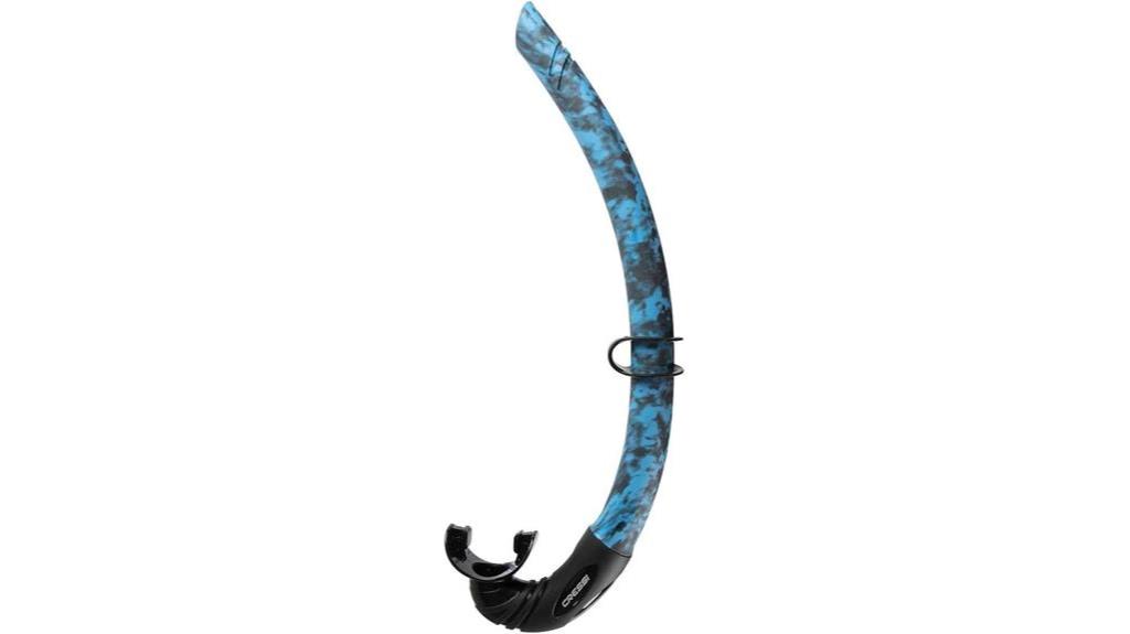 durable rubber snorkel for diving