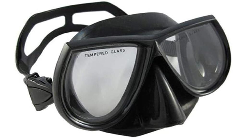durable scuba mask design