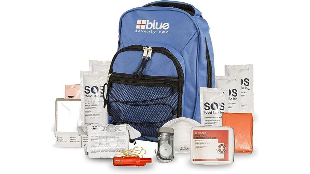 emergency backpack survival kit