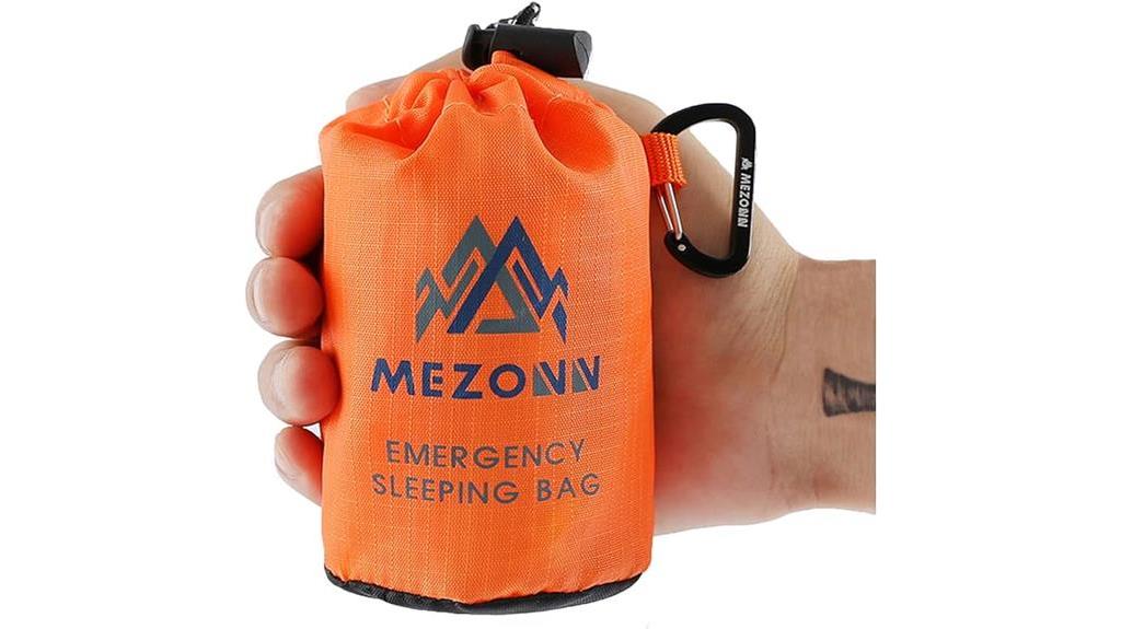 emergency sleeping bag essential