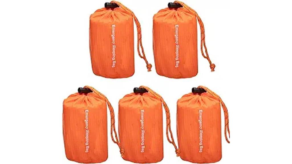 emergency sleeping bag pack