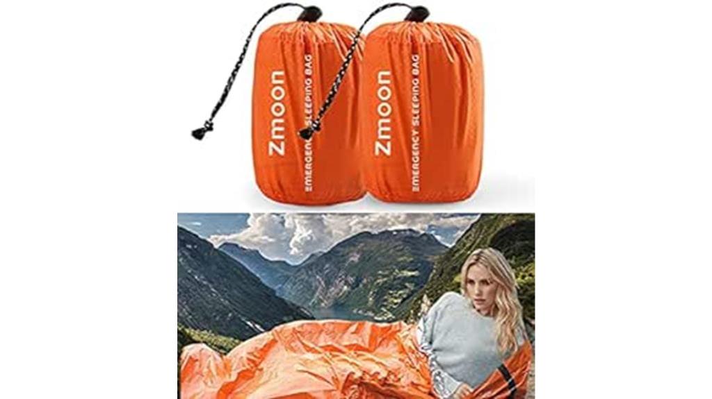 emergency sleeping bag set