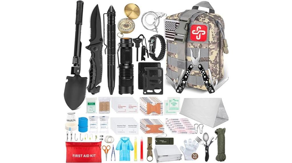 emergency survival and first aid gear