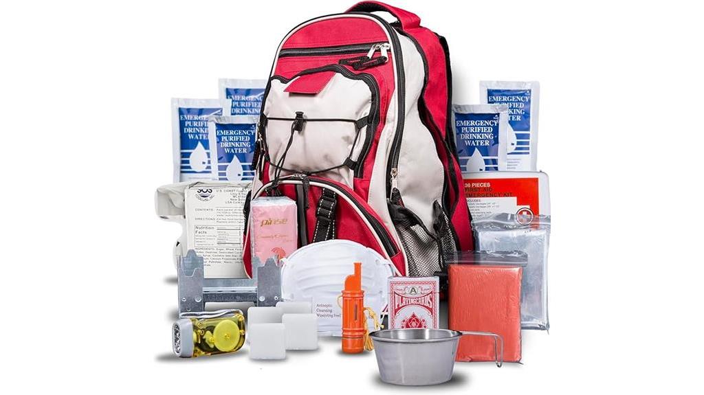 emergency survival backpack kit