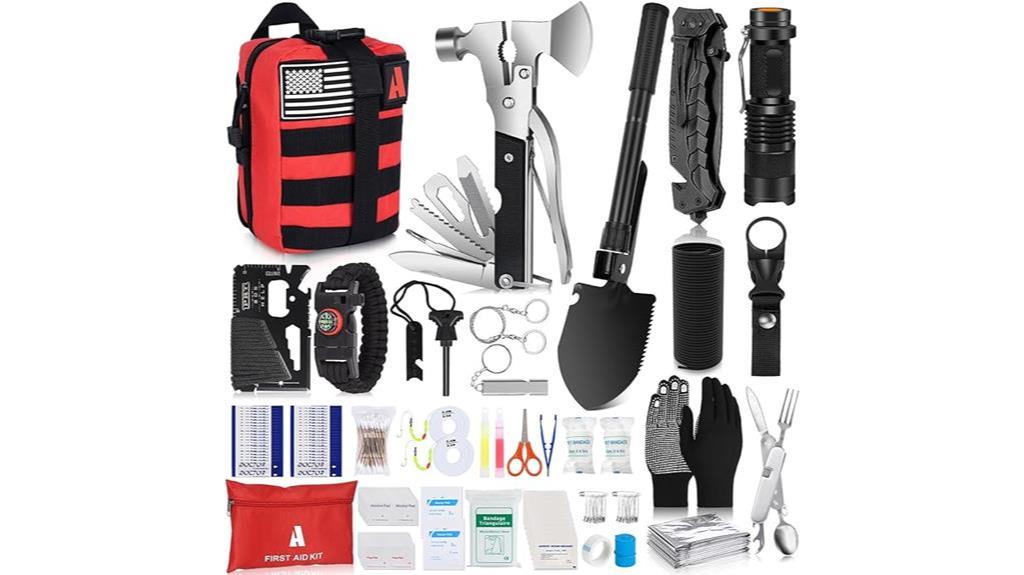 emergency survival gear kit