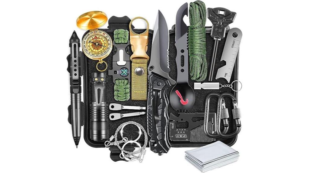 emergency survival kit gear