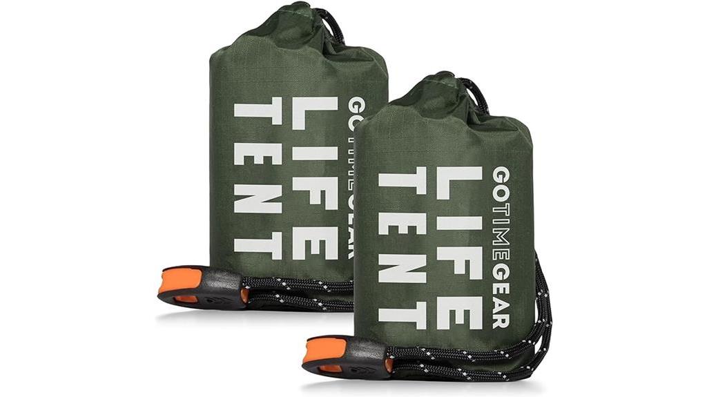 emergency survival life tent