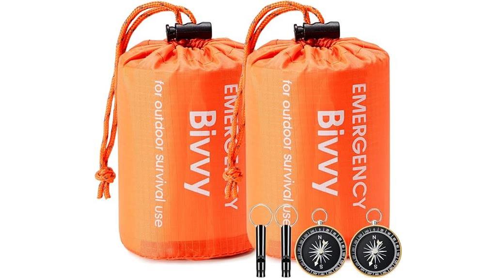 emergency thermal bivy sacks