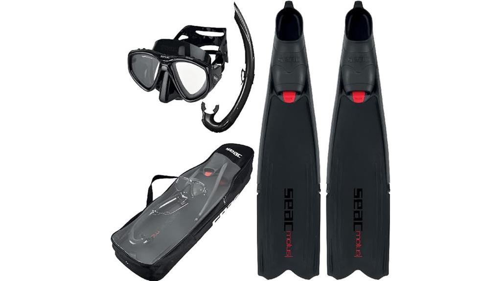 freediving and spearfishing gear