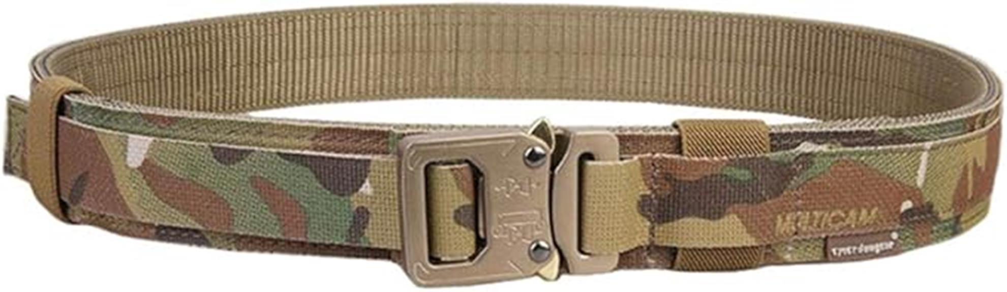 heavy duty tactical belt