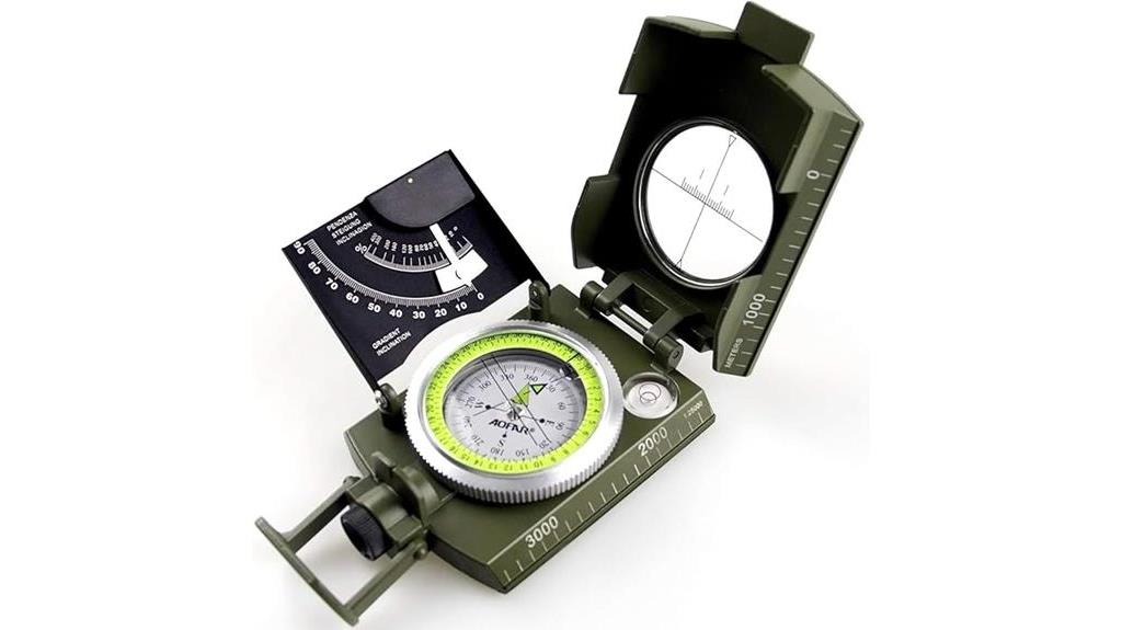 high precision military compass design