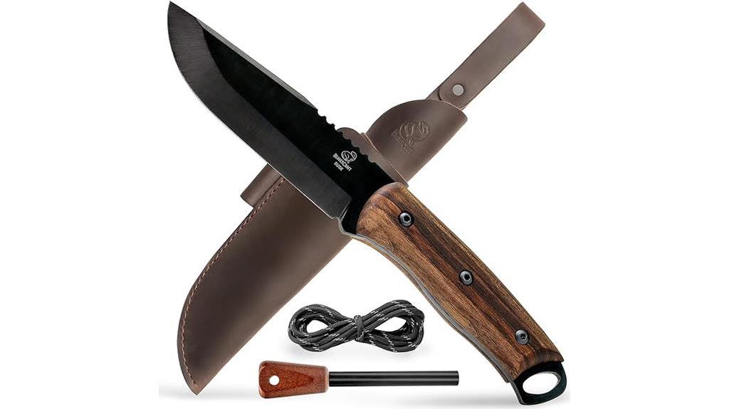 high quality bushcraft knife set