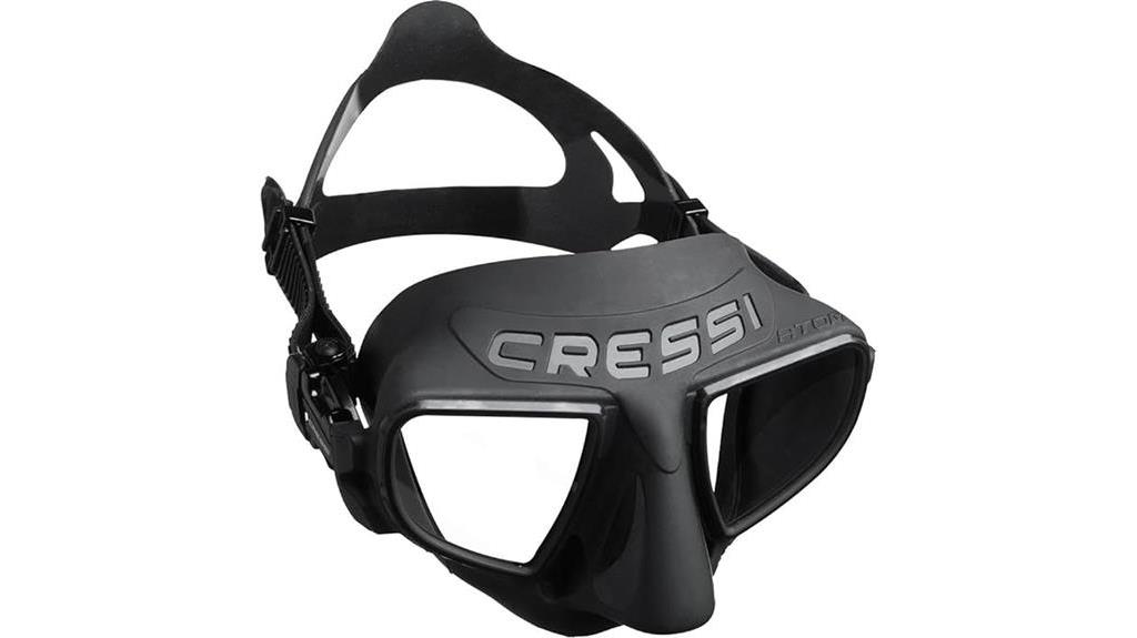 high quality italian freediving mask