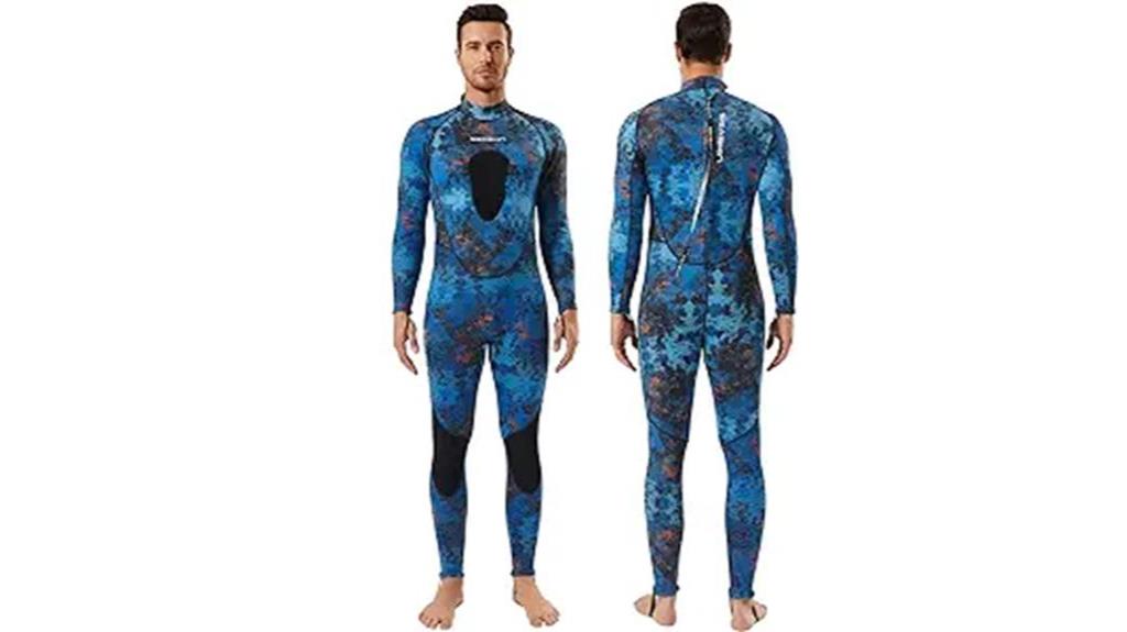 high quality spearfishing wetsuit for men