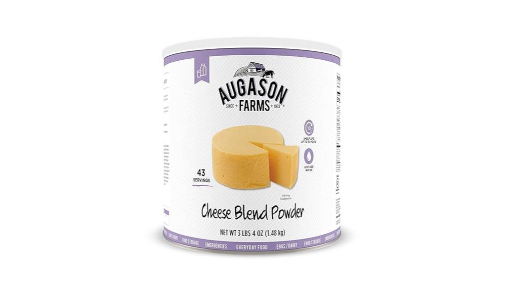 long lasting cheese blend powder