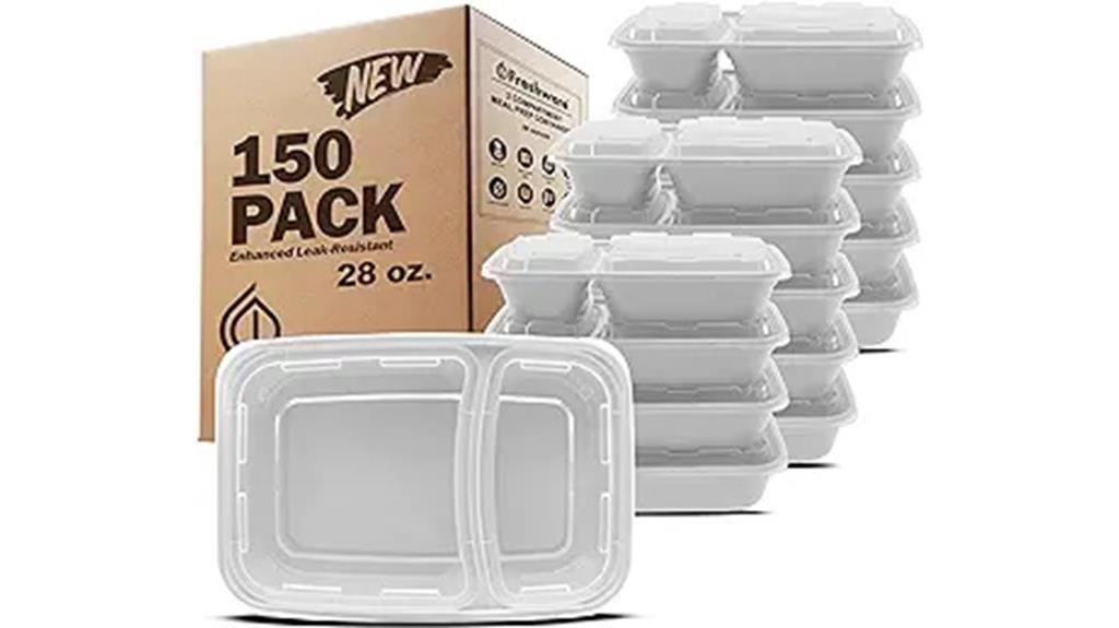 meal prep containers with lids