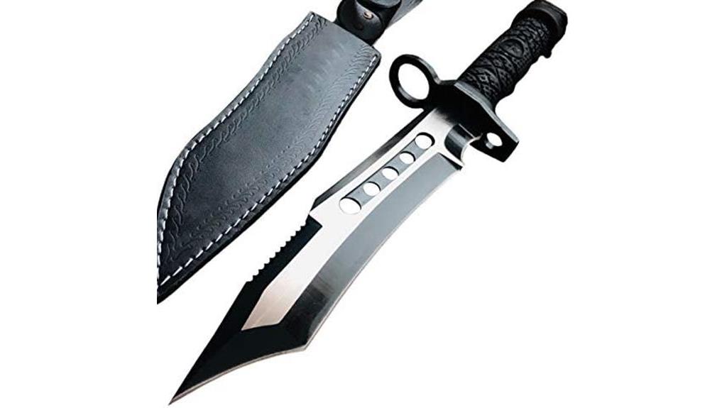 military bayonet knife with sheath