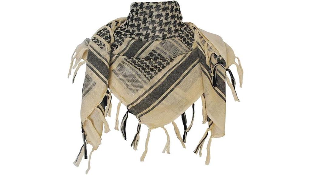 military style cotton shemagh scarf