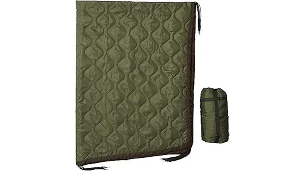 military woobie blanket bag