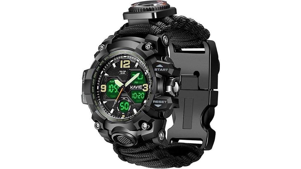 multi functional digital military watch