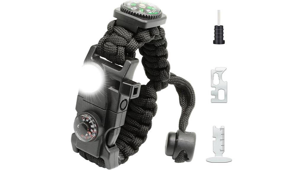 multi functional paracord bracelet kit