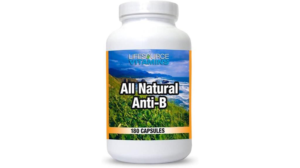 natural b vitamin supplement