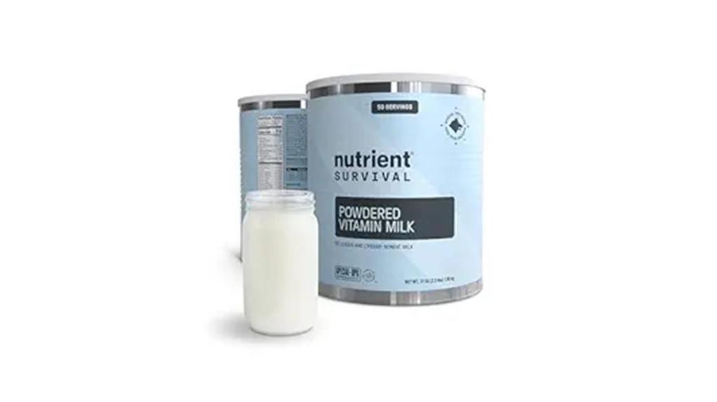 nutrient rich powdered milk option