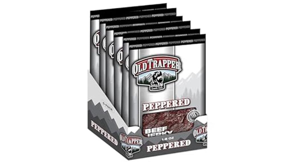 peppered beef jerky multipack
