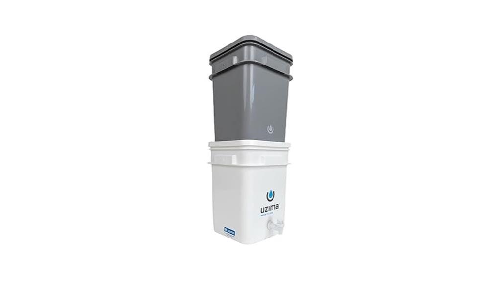 portable water filter device