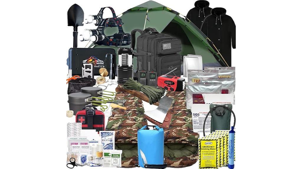 premium survival backpack kit