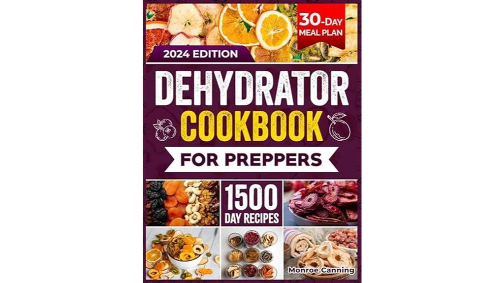 preppers dehydrator cookbook treasure