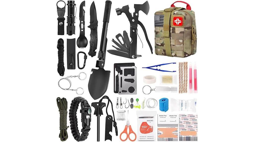 professional survival gear kit