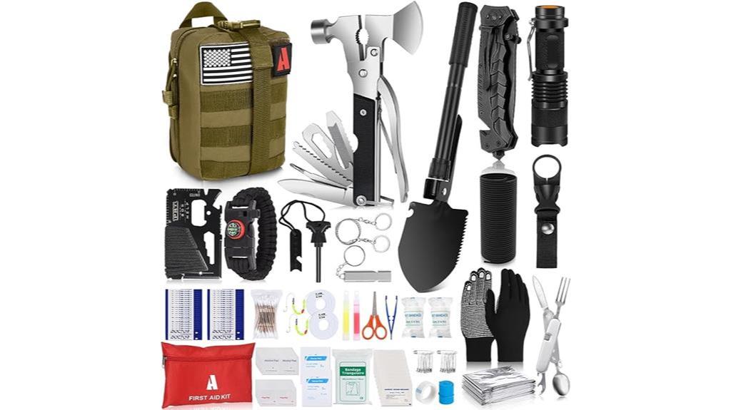 professional survival gear kit