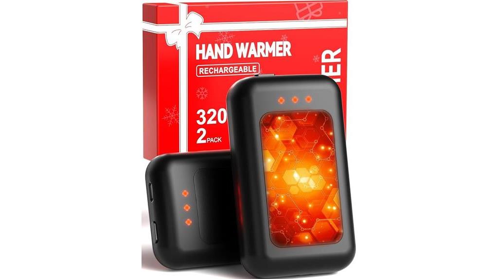 rechargeable hand warmers 6400mah
