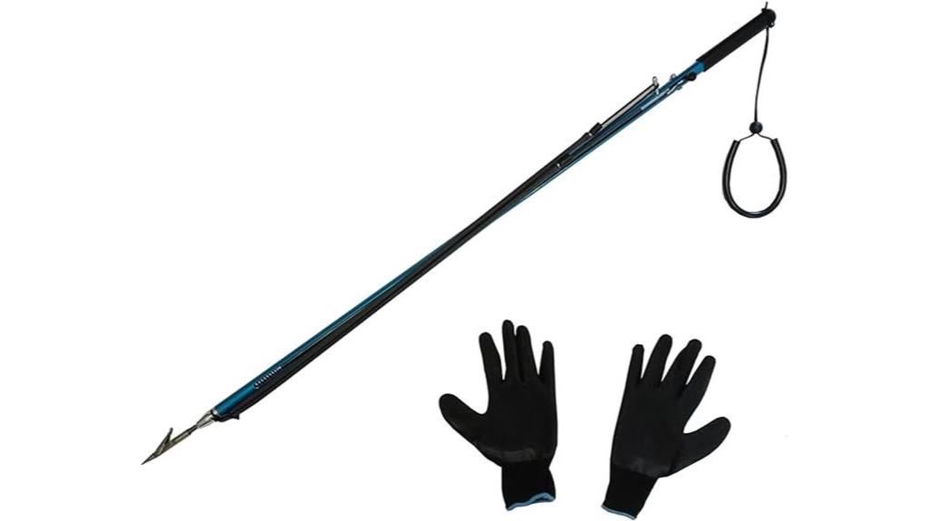 spearfishing set with safety