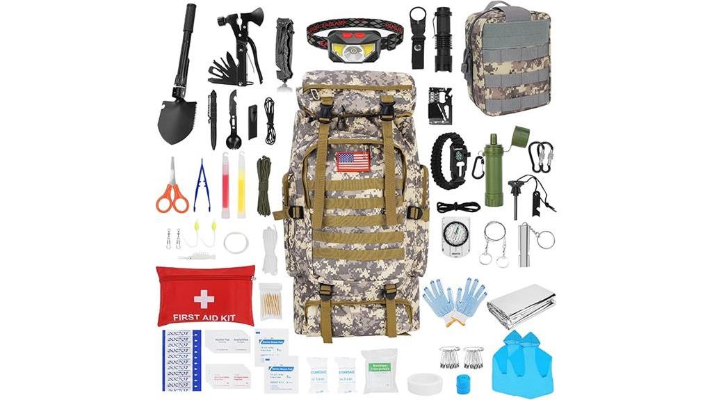 survival gear essentials backpack