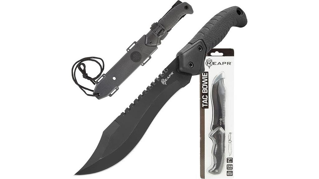 tac bowie knife stainless
