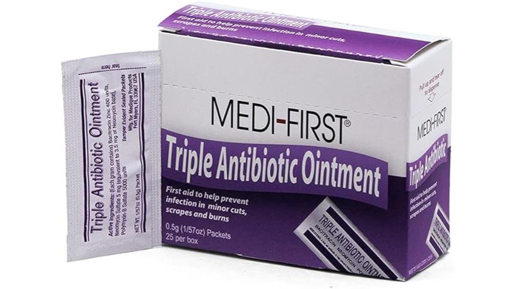 triple antibiotic ointment 25 pack