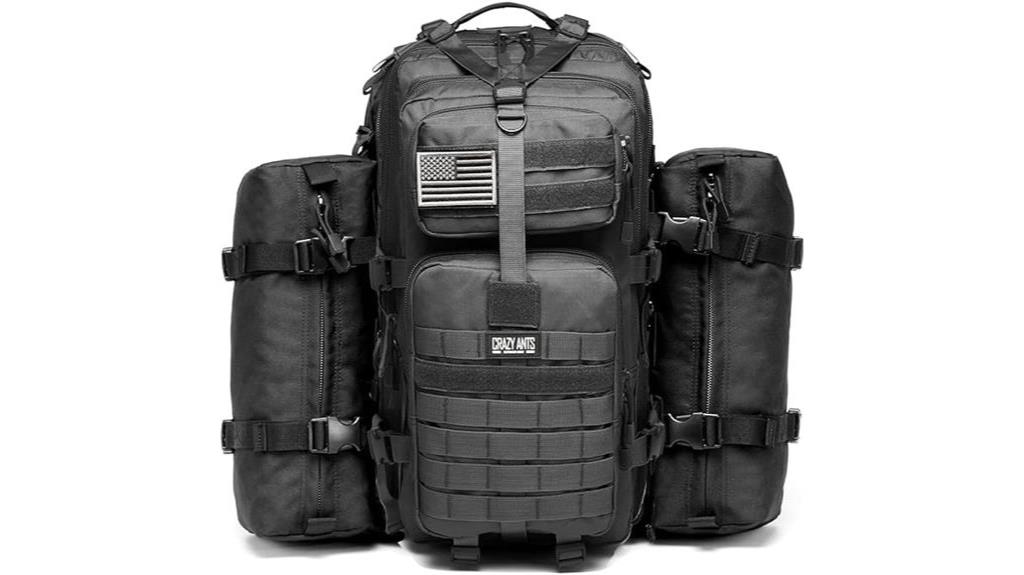 versatile military backpack design