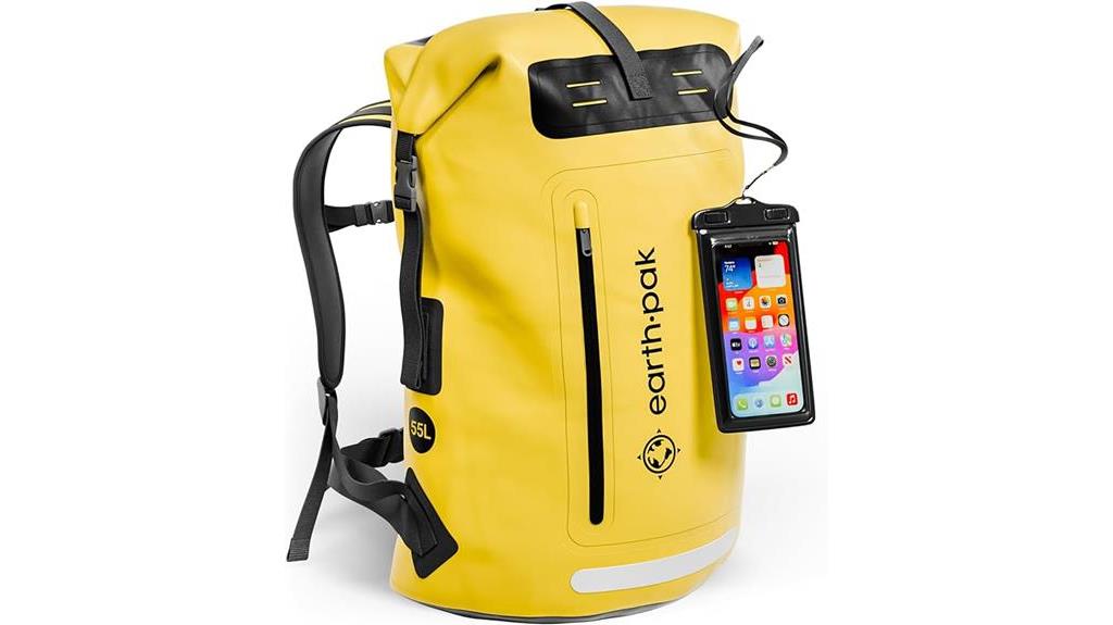 waterproof backpack and case