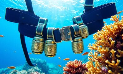 adjustable diving weight belt