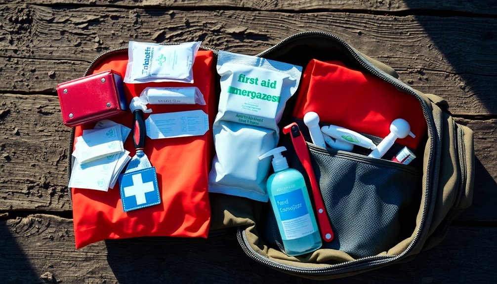 emergency health supplies package