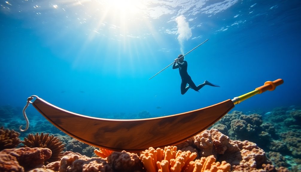 hawaiian sling spearfishing technique