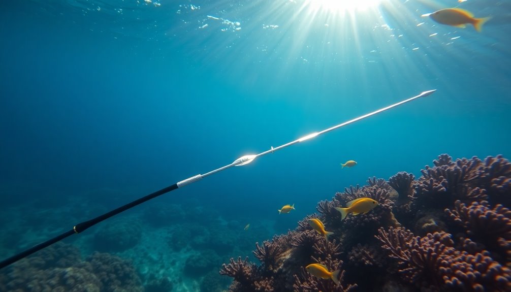 silent underwater hunting tool