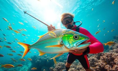 sunny spearfishing adventures await