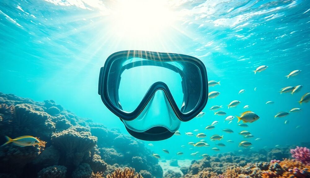 underwater visibility with clarity